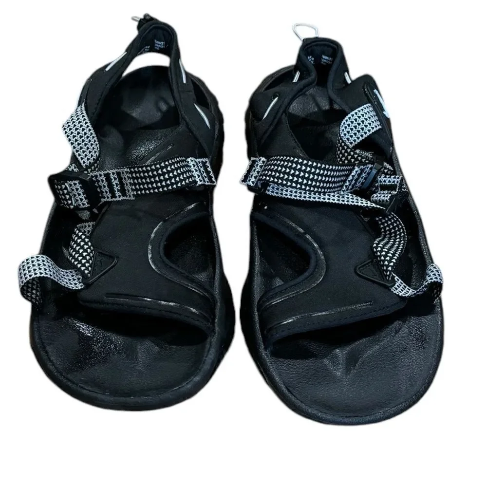 Nike Men's Dad Oneanta Sandals, Black/Pure Platinum/Wolf Grey